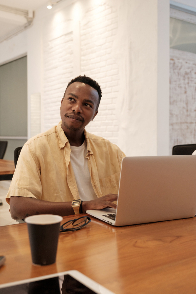 Man Working in the Office